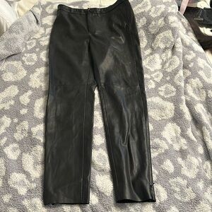 Zara vegan leather pants